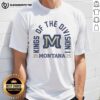 Premium Montana State Bobcats NCAA Football King of Division I 2025 T-Shirt, featuring team colors and logo design.