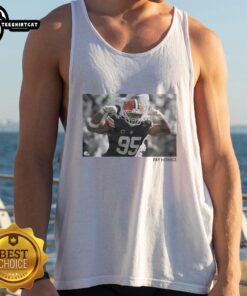 Premium Myles Garrett Pay Homage Tank Top featuring bold graphics and comfortable fit, perfect for fans and athletes.