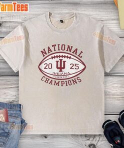 Alt Text: Premium Indiana Hoosiers Undefeated College Football Playoff 2025 T-shirt showcasing champions pride.