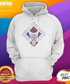 Premium NBA 1991 Charlotte All-Star Game Hoodie featuring vibrant graphics and a comfortable fit for basketball fans.