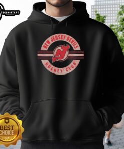 Premium New Jersey Devils Surround Hoodie featuring team colors and logo, perfect for fans and cozy wear.
