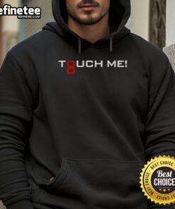Premium Nintendo 2000s Touch Me Hoodie featuring vibrant graphics and retro style, perfect for nostalgic gamers.