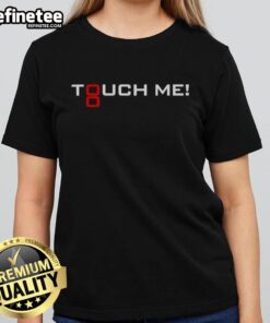 Premium Nintendo 2000s Touch Me Ladies Tee featuring vibrant graphics and a stylish design for retro gaming fans.