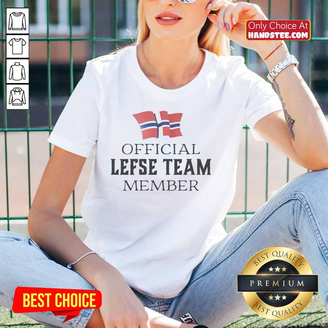 premium-official-lefse-team-member-norwegian-ladies-tee Premium Official Lefse Team Member Norwegian Ladies Tee featuring a stylish design for proud lefse lovers.