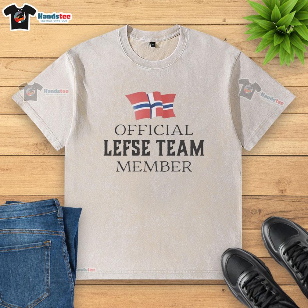 premium-official-lefse-team-member-norwegian-washed-t-shirt Premium Official Lefse Team Member Norwegian washed t-shirt featuring a stylish design for fans of Norwegian culture.
