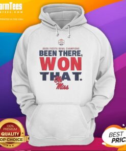 Premium Ole Miss Rebels Fiesta Bowl Champions 2026 Hoodie featuring bold team logo and festive colors for fans.