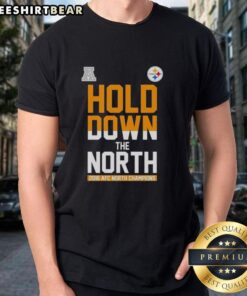 Premium Pittsburgh Steelers AFC North Champions 2016 T-Shirt showcasing team pride and championship spirit.