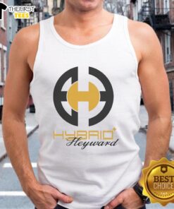 Premium Pittsburgh Steelers Hybrid Heyward Tank Top showcasing team colors and logo, perfect for game day wear.