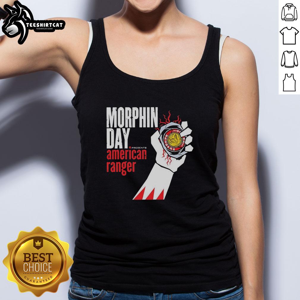 premium-power-rangers-morphin-day-presents-american-range-tank-top Premium Power Rangers Morphin Day American Range Tank Top featuring vibrant colors and iconic graphics for fans.