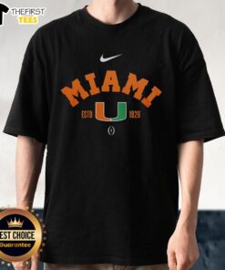 Premium Miami Hurricanes NCAA National Champions 2026 T-Shirt showcasing team pride and championship spirit.