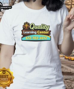 Premium Quality Learning Center Ladies Tee featuring a stylish design, perfect for educational events and casual wear.