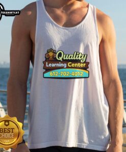 Premium Quality Learning Center Tank Top in vibrant colors, perfect for casual wear and educational events.