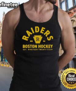 Premium Raiders Boston Hockey Est 1924 Rozanov 81 Tank Top featuring team colors and logo, perfect for fans.
