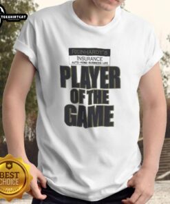 Premium Reinhardt's Player Of The Game T-Shirt showcasing bold design and high-quality fabric for Overwatch fans.