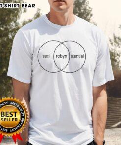 Premium Robyn Sexistential T-Shirt featuring a bold graphic design and soft fabric, perfect for stylish statement wear.