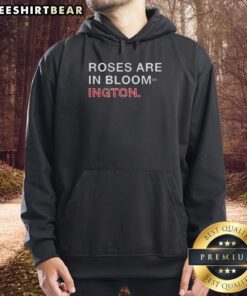 Premium Roses hoodie featuring Bloomington Indiana Hoosiers Football design for the 2025 Rose Bowl event.