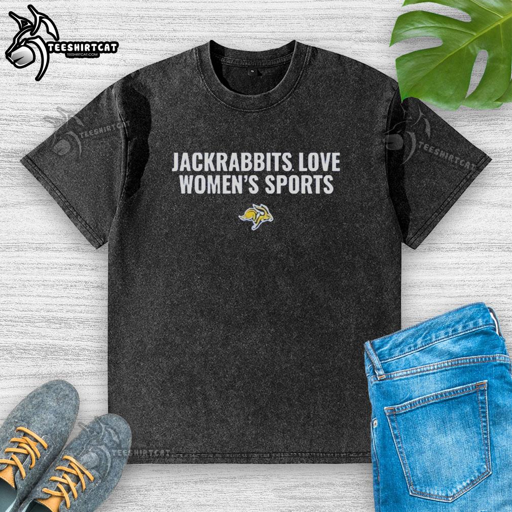 premium-sdsu-south-dakota-state-jackrabbits-love-womens-sports-washed-t-shirt Premium SDSU South Dakota State Jackrabbits Love Women's Sports washed t-shirt in navy blue.