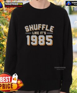 Alt Text: Premium Shuffle Like It's 1985 Chicago Bears Sweatshirt featuring classic team colors and retro design.