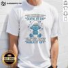 Alt Text: Premium Smurf When I'm Feeling Down T-Shirt with humorous design, perfect for expressing frustration in style.