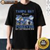 Alt Text: Premium Snoopy and Charlie Brown Tampa Bay Rays shirt, celebrating loyalty with Forever, Not Just When We Win design.
