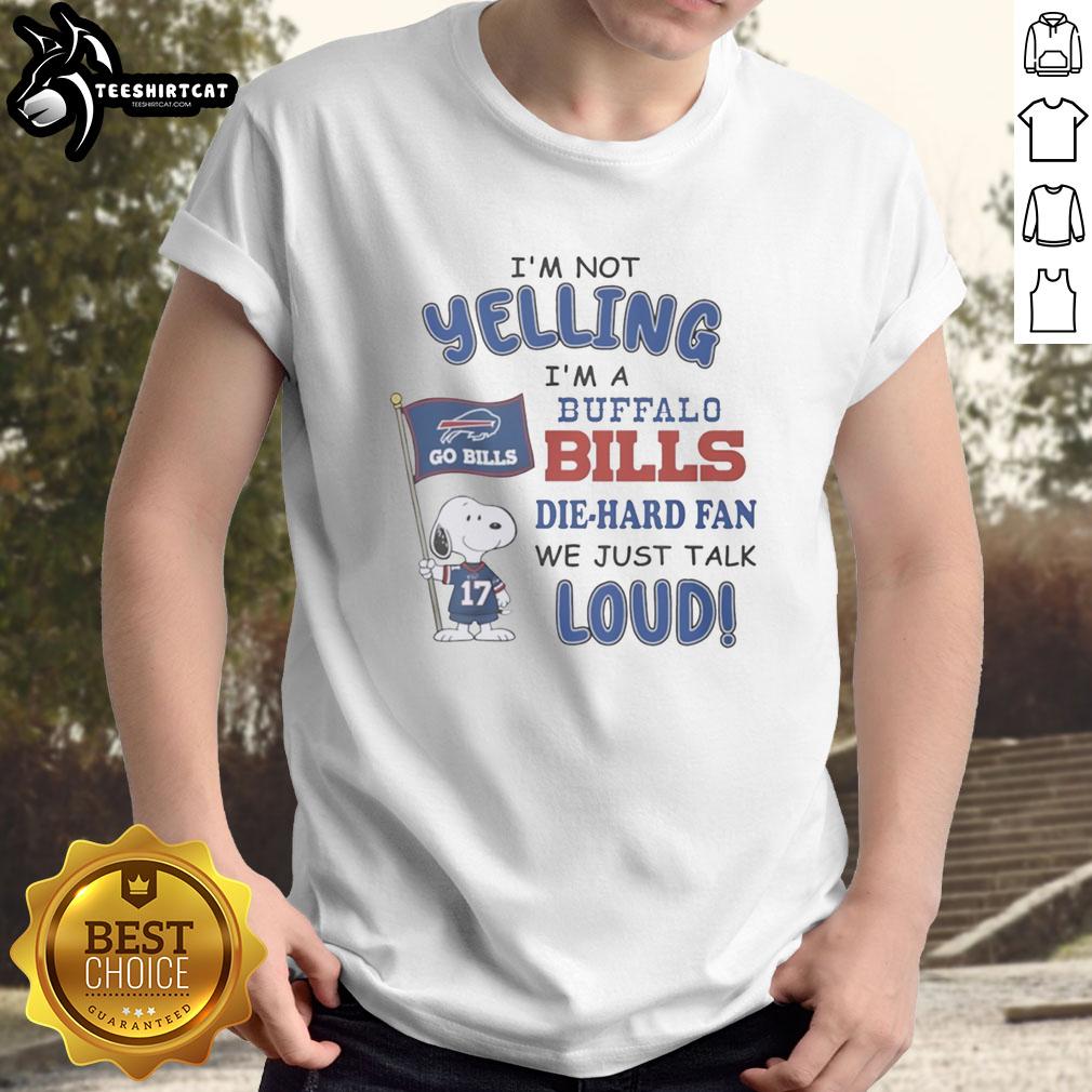 premium-snoopy-im-not-yelling-im-a-buffalo-bills-die-hard-fan-we-just-talk-loud-t-shirt-1 Alt Text: Premium Snoopy I'm Not Yelling, I'm a Buffalo Bills Die-Hard Fan T-Shirt featuring a fun graphic design.