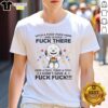 Premium Snoopy middle finger graphic t-shirt with playful 'Fck-Fck' text design for casual, humorous fashion.