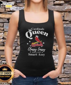 Premium St. Louis Cardinals tank top featuring a classy, sassy, and smart-assy design for stylish fans.