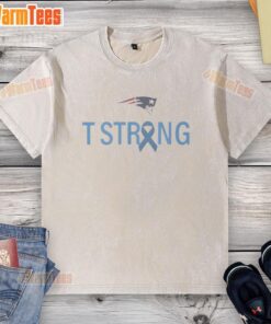 Premium T Strong New England Patriots washed t-shirt featuring team logo and stylish design for fans.