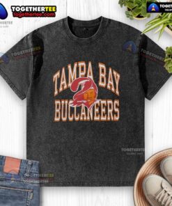 Premium Tampa Bay Buccaneers Arch Washed T-Shirt in vibrant colors, showcasing team logo and stylish design for fans.