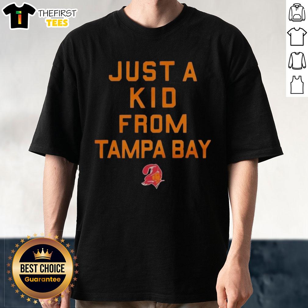 premium-tampa-bay-buccaneers-just-a-kid-from-tampa-bay-t-shirt Premium Tampa Bay Buccaneers Just A Kid From Tampa Bay T-Shirt featuring team colors and logo, perfect for fans.