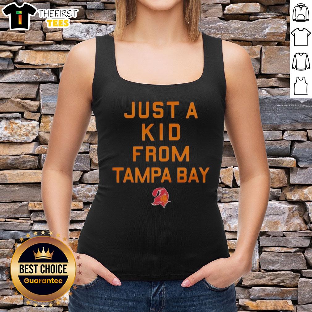 premium-tampa-bay-buccaneers-just-a-kid-from-tampa-bay-tank-top Premium Tampa Bay Buccaneers 'Just A Kid From Tampa Bay' tank top, perfect for fans showcasing team pride.