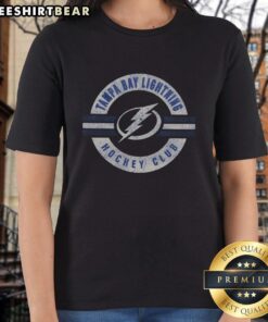 Premium Tampa Bay Lightning Surround Ladies Tee featuring stylish design and team logo for female fans.