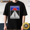 Premium Cannonball Run Sea To Shining Sea Memorial Trophy Dash retro T-shirt featuring classic car design and vibrant colors.