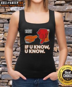 Alt Text: Premium The Dan Le Batard Show If U Know U Know tank top featuring stylish design and vibrant colors.