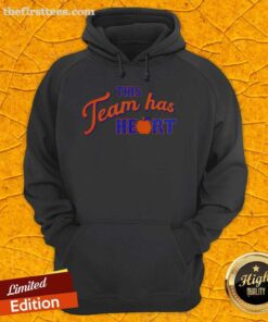 Premium New York Mets hoodie with 'This Team Has Heart' design, perfect for fans showcasing team spirit and style.