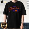 Premium This Team Has Heart New York Mets T-Shirt featuring bold graphics and vibrant colors for passionate fans.