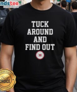 Premium Tuck Around And Find Out Kyle Tucker Los Angeles Dodgers Baseball T-Shirt featuring vibrant graphics.