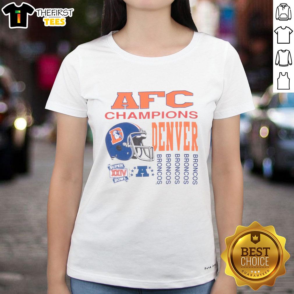 premium-vintage-nfl-denver-broncos-afc-champions-1989-ladies-tee Alt Text: Premium vintage NFL Denver Broncos AFC Champions 1989 ladies tee featuring classic design and team colors.
