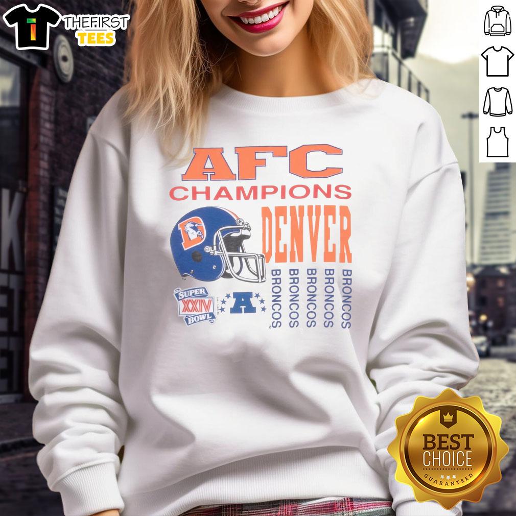 premium-vintage-nfl-denver-broncos-afc-champions-1989-sweatshirt Premium Vintage NFL Denver Broncos AFC Champions 1989 Sweatshirt featuring team logo and classic design.