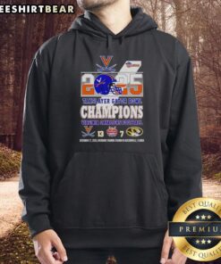 Premium Virginia Cavaliers Football TaxSlayer Gator Bowl Champions 2025 Hoodie showcasing team pride and championship spirit.