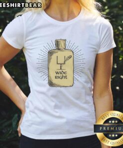 Premium Wide Right Holy Water Ladies Tee featuring a stylish design, perfect for casual wear and everyday comfort.