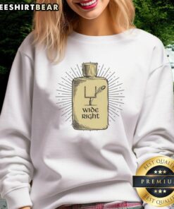 Premium Wide Right Holy Water Sweatshirt featuring a stylish design and comfortable fit for everyday wear.
