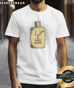 Premium Wide Right Holy Water T-Shirt featuring a stylish design, perfect for casual wear and expressing faith.