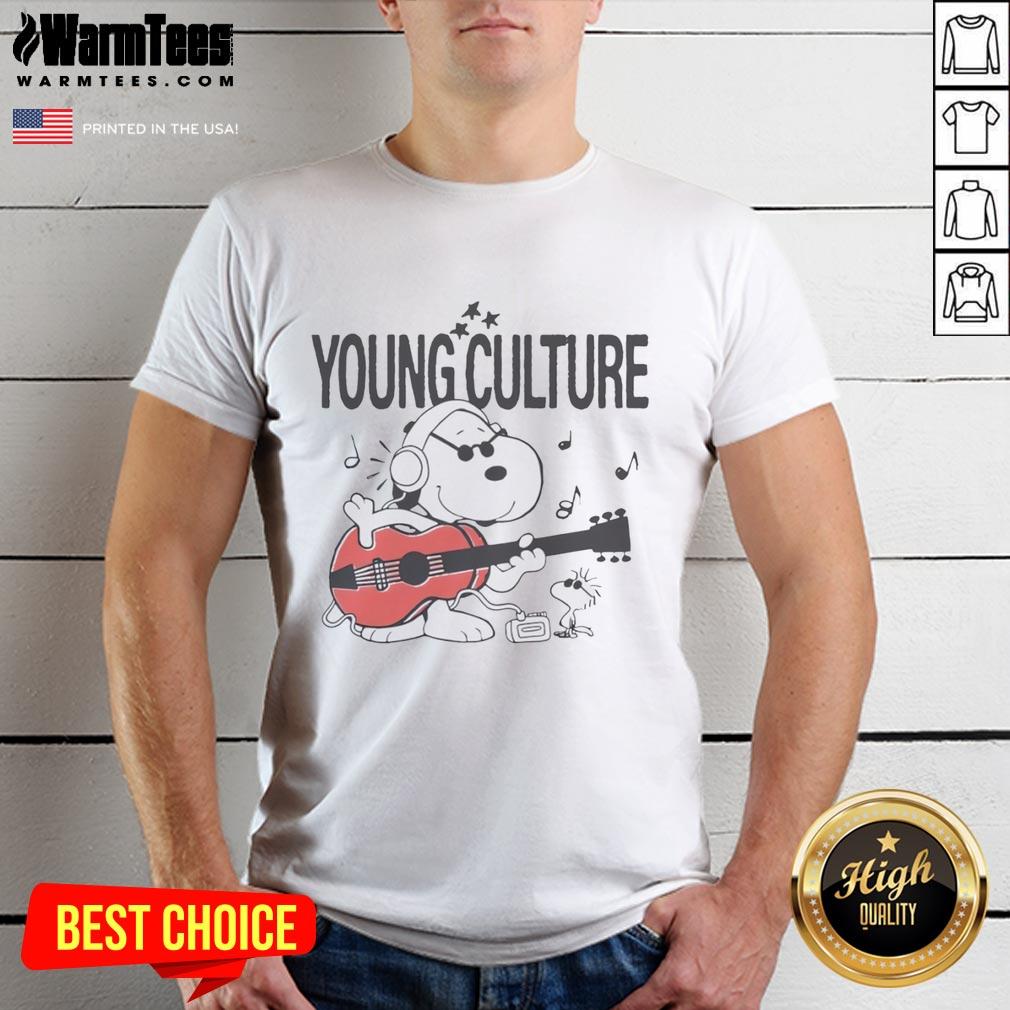 premium-young-culture-snoopy-drift-streetwear-t-shirt Premium Young Culture Snoopy Drift Streetwear T-Shirt featuring a trendy design and vibrant colors for stylish casual wear.