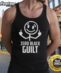 Premium Zero Black Guilt Tank Top for women featuring a stylish design and comfortable fit, perfect for casual wear.