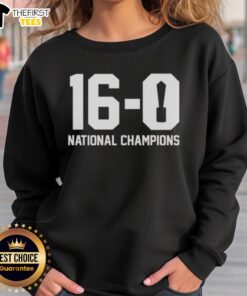 Indiana Hoosiers 2025 National Champions sweatshirt featuring bold graphics and vibrant colors for fans.