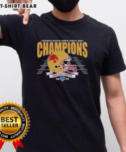 Alt Text: Pretty 2026 Armed Forces Bowl Texas State Bobcats Football Champions T-Shirt celebrating team victory.