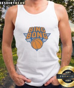 Stylish Pretty Bing Bong New York Knicks basketball tank top, perfect for fans showing team spirit.