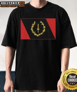 Pretty Black American Heritage Flag T-Shirt featuring vibrant colors and a bold design, perfect for proud heritage celebration.