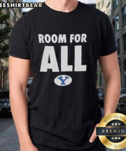 Pretty BYU Cougars Room For All T-Shirt featuring vibrant colors and a stylish design for fans and supporters.